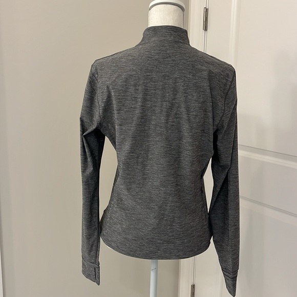NWT Greyson Quarter Zip in Smoke Heather Size L - Picture 5 of 9
